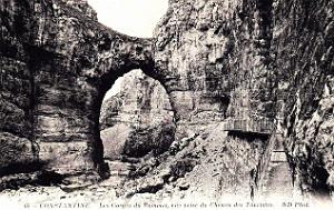 Constantine - Gorges du Rhummel prises du chemin des Touristes